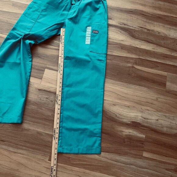 Cherokee Workwear Teal Scrub Pants Style 4000 Size Small New - Picture 5 of 9